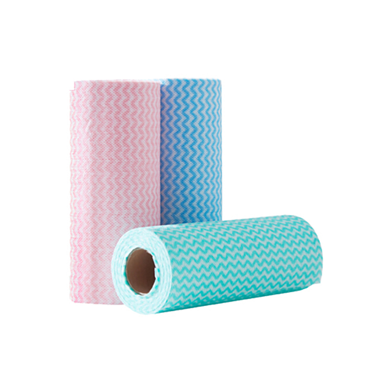 Jumbo Roll Printed Spunlace Nonwoven for Making Cleaning Wipes