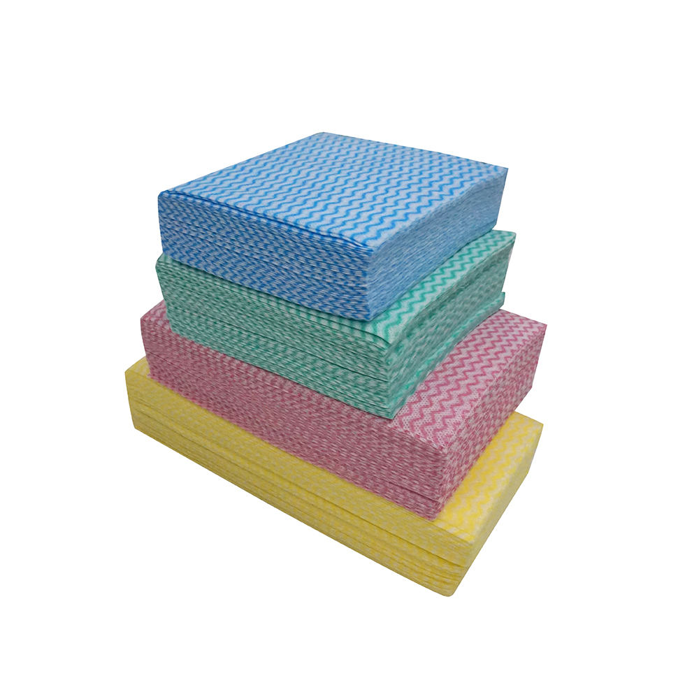Jumbo Roll Printed Spunlace Nonwoven for Making Cleaning Wipes