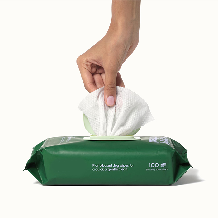 Disposable Eco-friendly Grooming Spunlace Non-woven Fabric Dog Wipes Organic Pet Wet Wipes