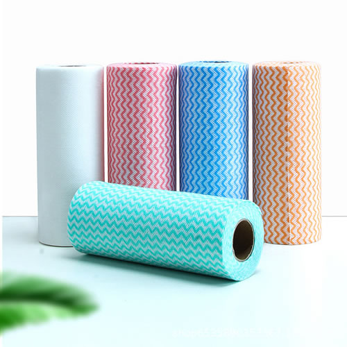 Jumbo Roll Printed Spunlace Nonwoven for Making Cleaning Wipes