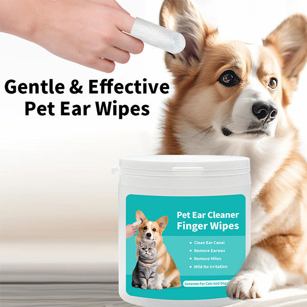 Customizable Gentle Pet Wet Wipes Hypoallergenic Eye Cleaning Wipes For Dogs