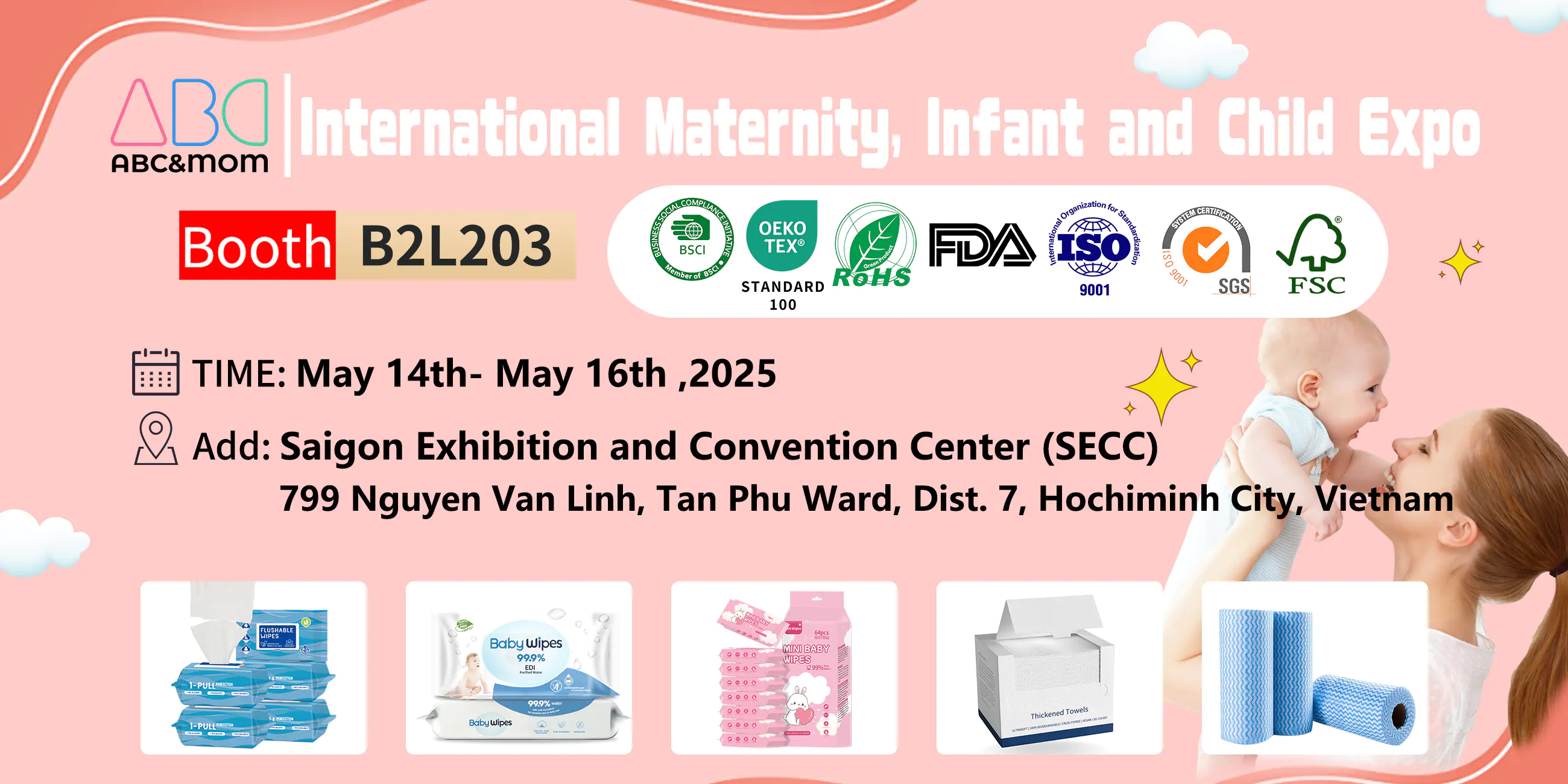Join Us at the Vietnam International Maternity & Baby Products Expo 2025!
