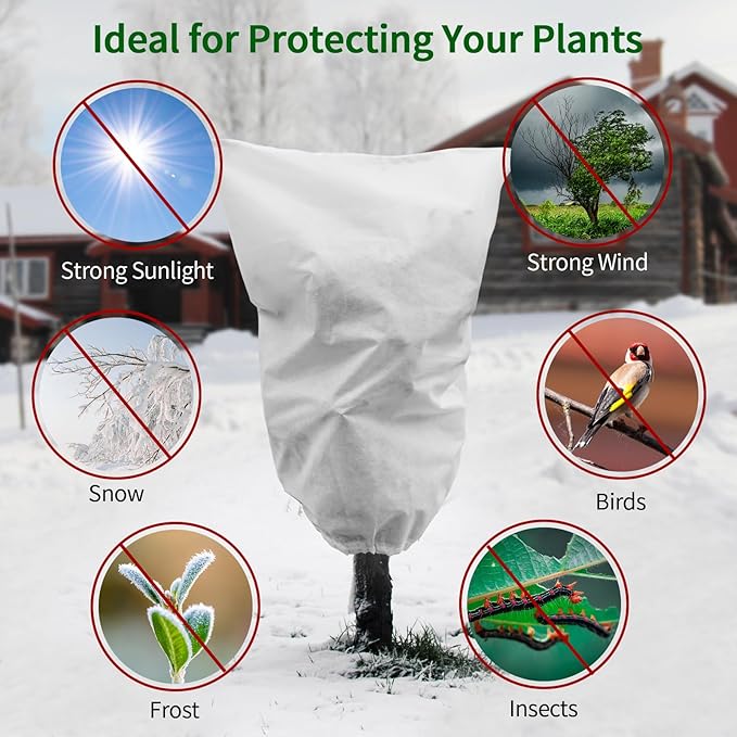 Agricultural Nonwoven Winter Fleece For Plants
