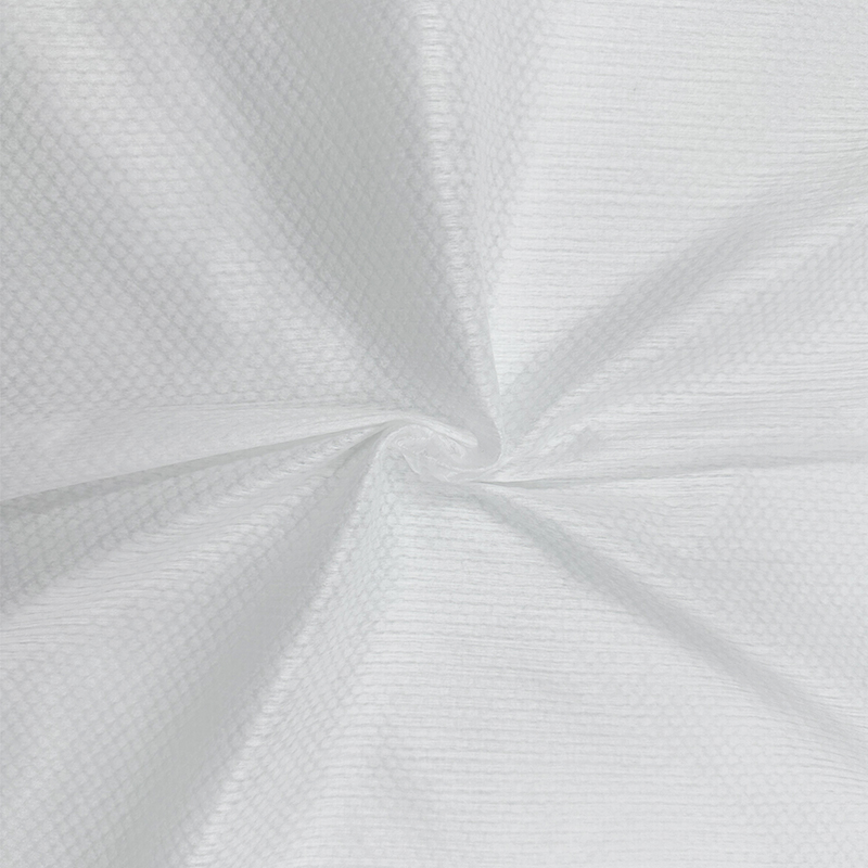 50gsm Semi-cross 30% Viscose Pearl Pattern for Wet Wipes Soft Spunlace Nonwoven Fabric