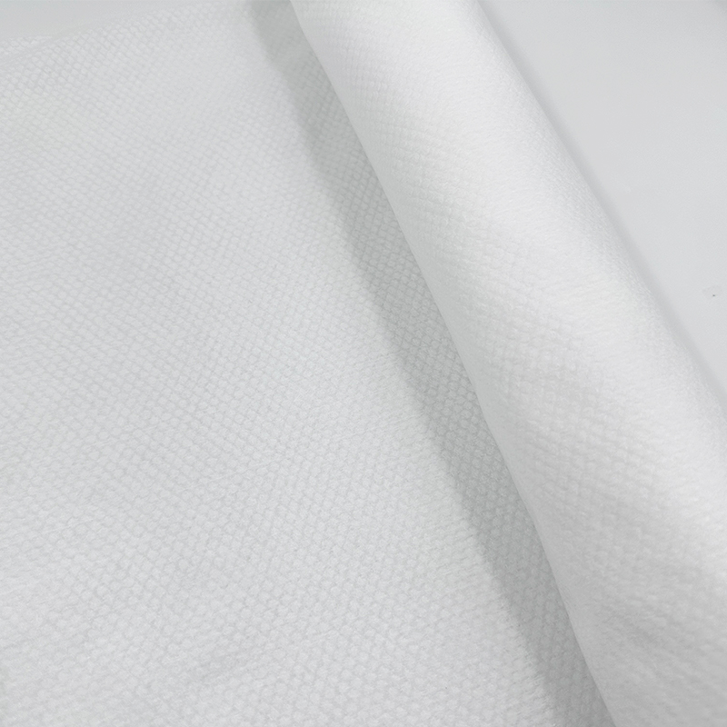 50gsm Semi-cross 30% Viscose Pearl Pattern for Wet Wipes Soft Spunlace Nonwoven Fabric